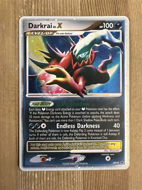 darkrai dp19 pokemon.